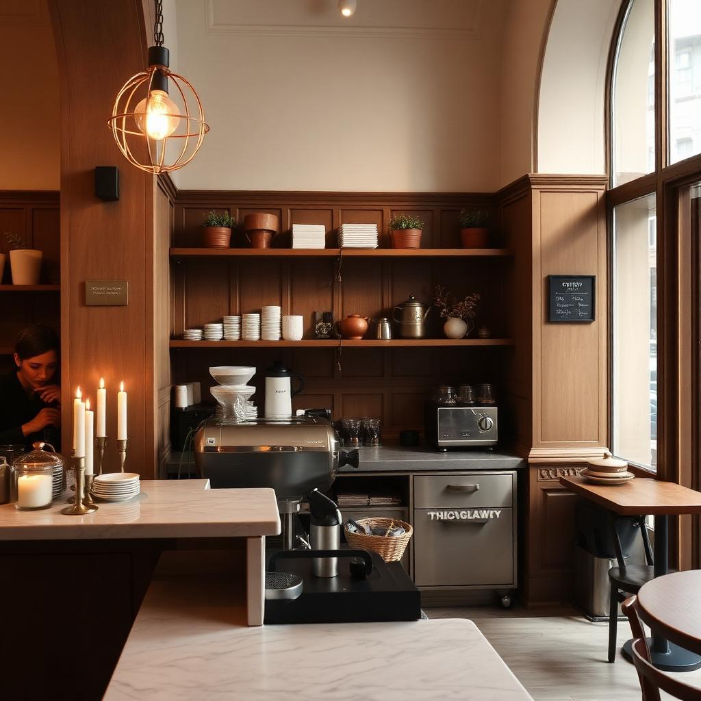 Specialty coffee shop in the Jewish Quarter